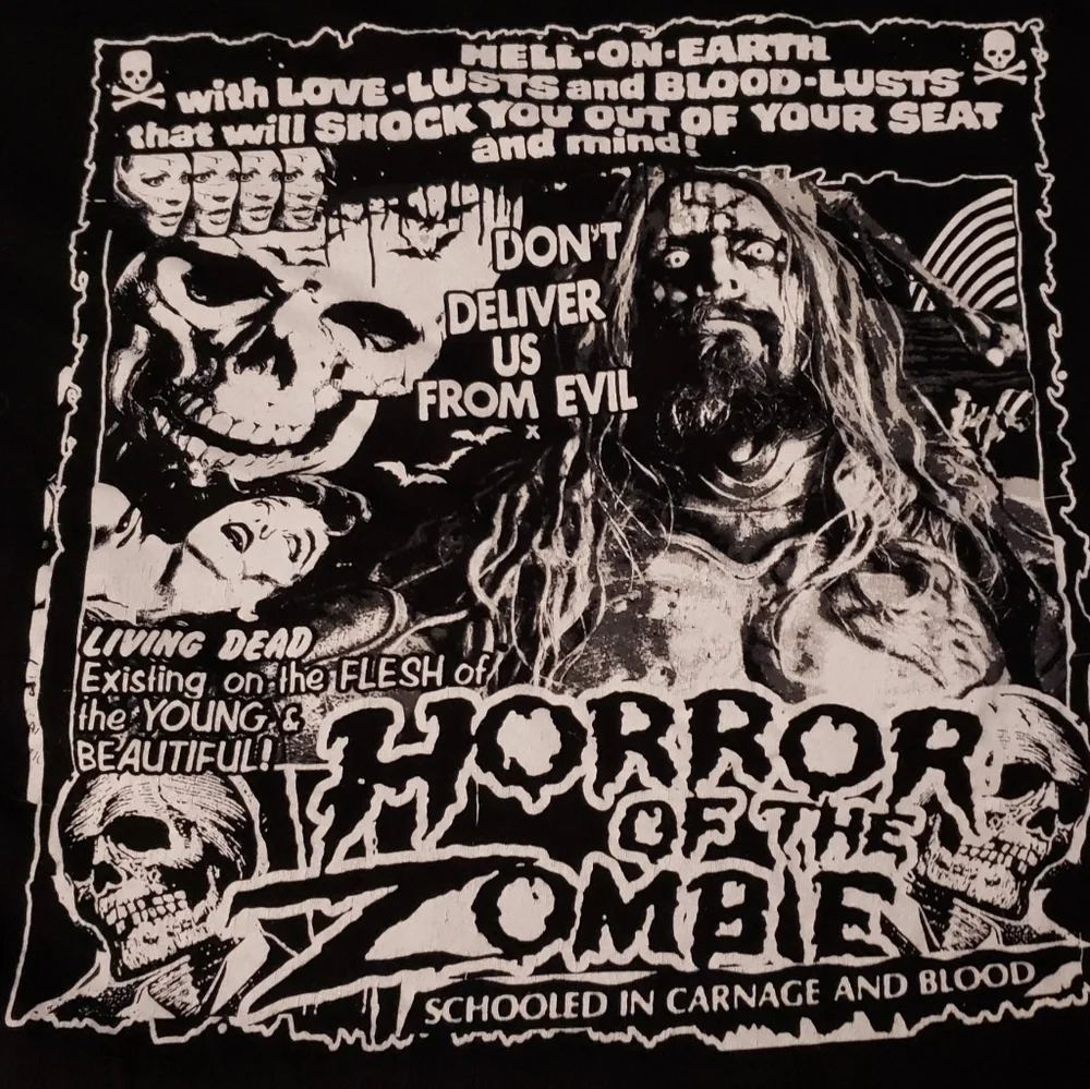 Rob Zombie 2016 Concert T-Shirt XL - Picture 4 of 10